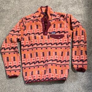 Girls Patagonia Synchilla Snap-T Fleece